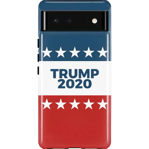 Trump 2020 Red White and Blue Pixel Cases